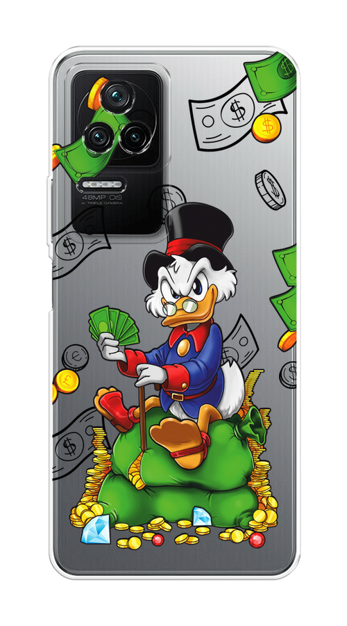 

Чехол на Poco F4/Redmi K40S "Scrooge Richness", Черный;синий;зеленый, 314650-1