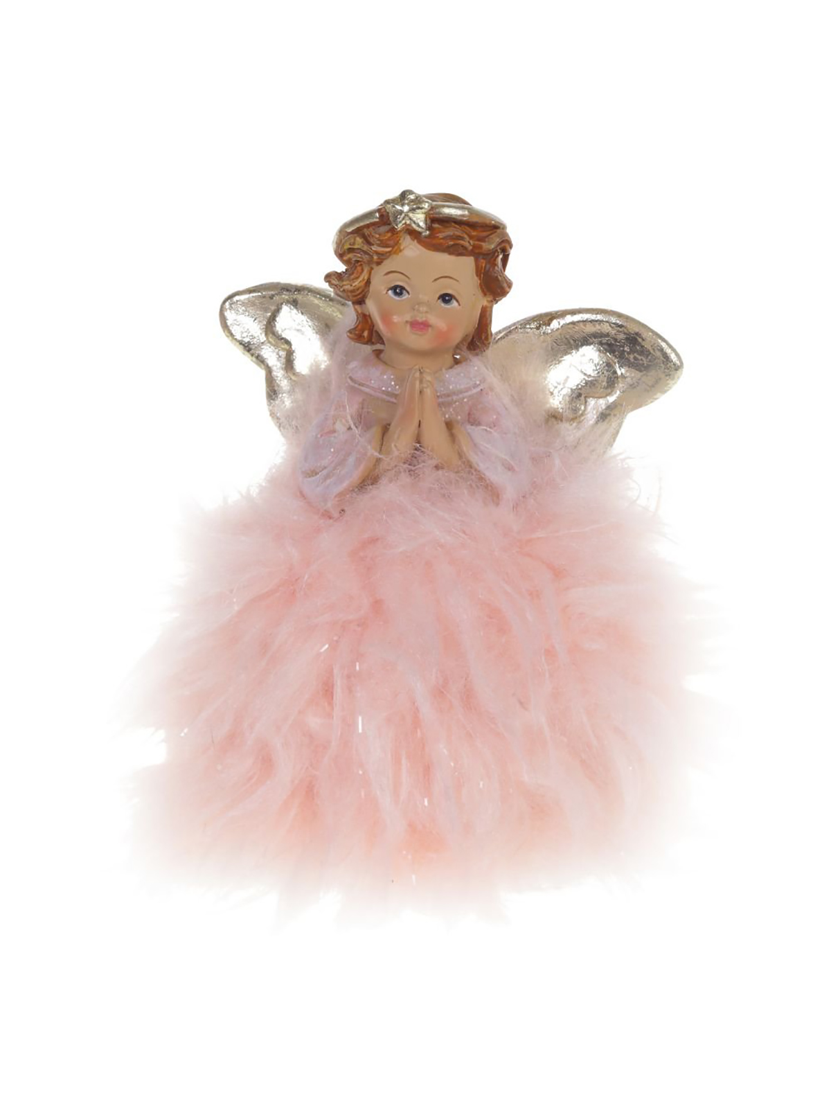 

Фигурка декоративная Ангел ALAT Home 744459, Розовый
