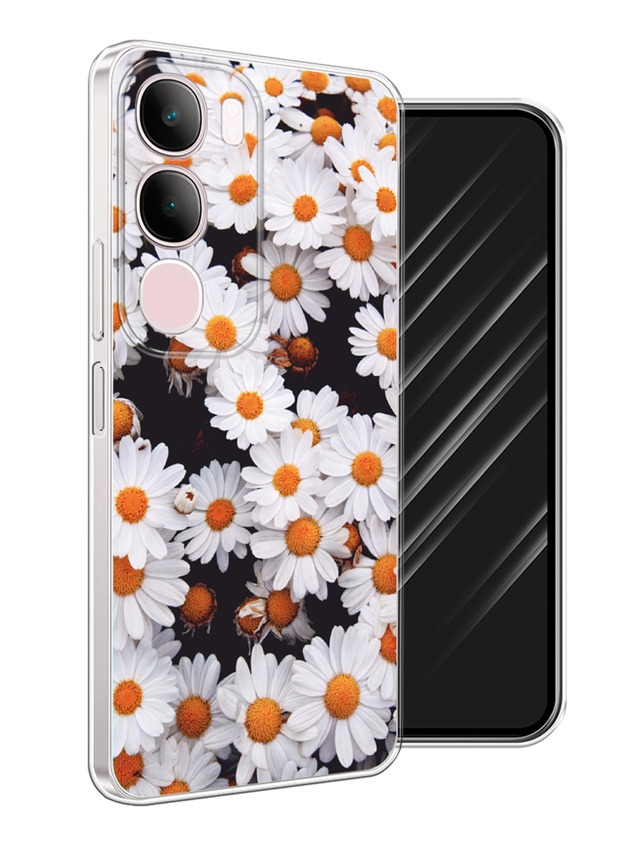 

Чехол Awog на Vivo Y19s "Ромашковое поле", Белый, 2612350-1