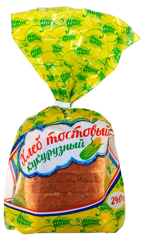 

Хлеб тостовый ЩелковоХлеб кукурузный нарезка 0,24 кг