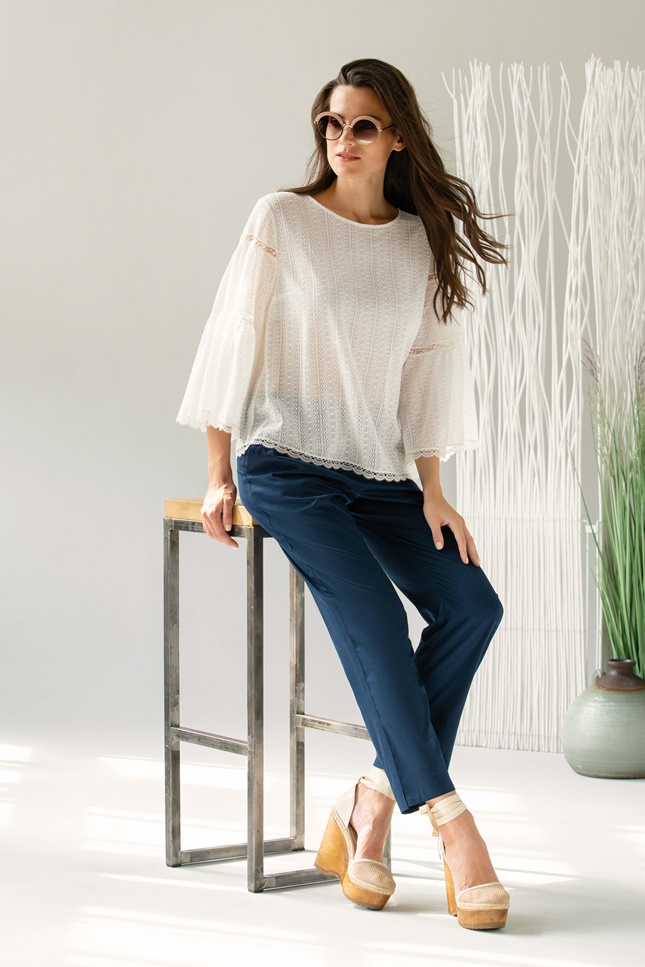 

Брюки женские Laete 61435 синие XL, 61435