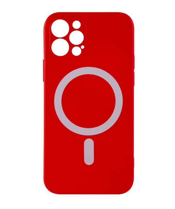 

Чехол накладка Barn&Hollis для iPhone 12 Pro, для magsafe, красная, Красный
