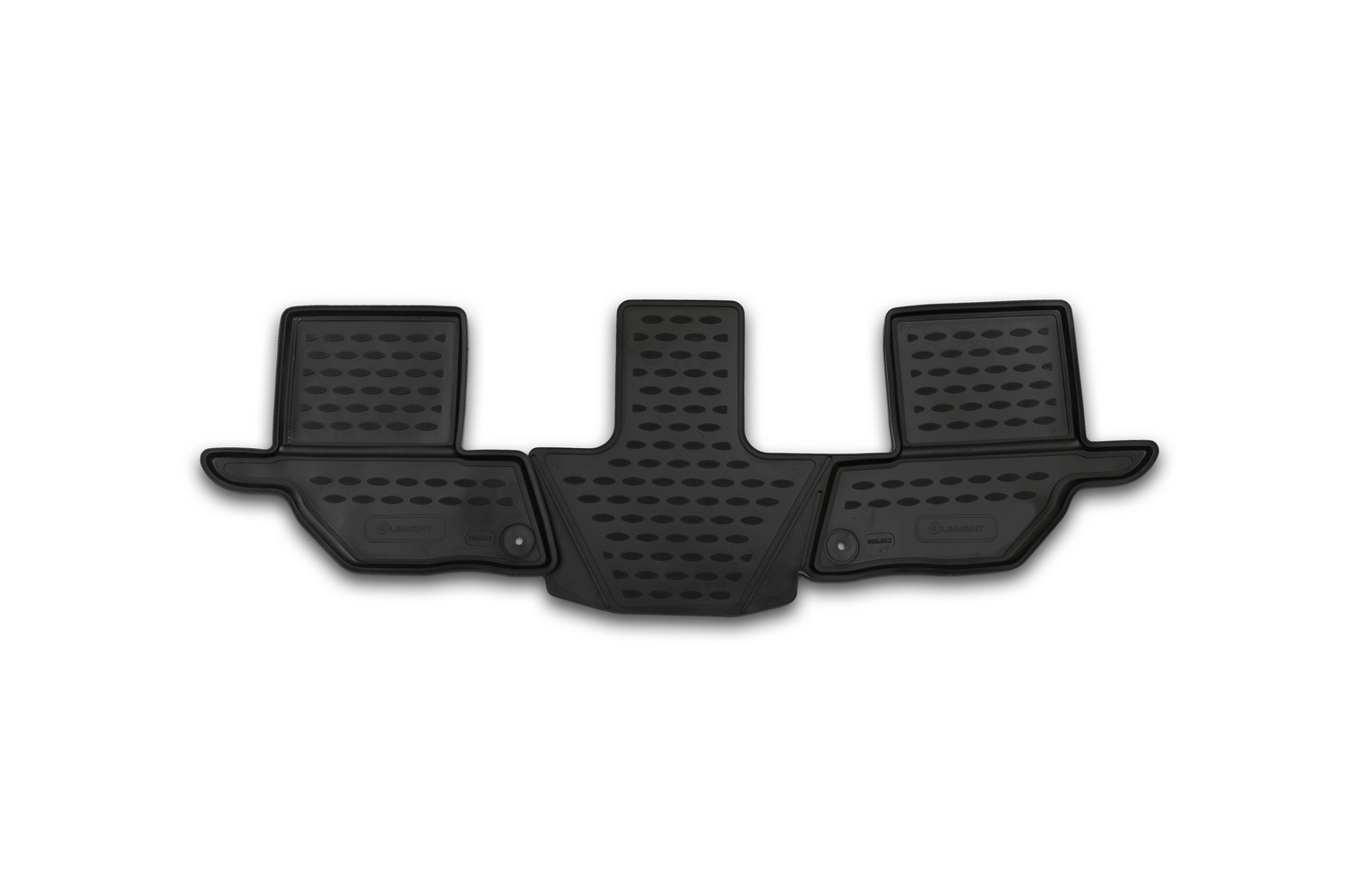 фото Коврики в салон element для volvo xc90, 2015, 3-й ряд, 2 шт. полиуретан