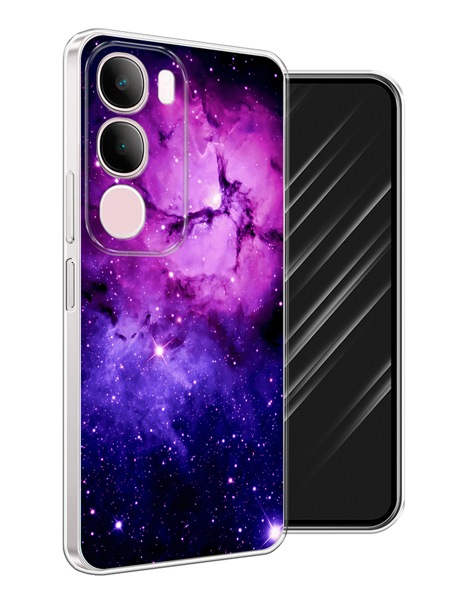 

Чехол Awog на Vivo Y19s "Космос 18", Фиолетовый;черный;белый, 2612350-1