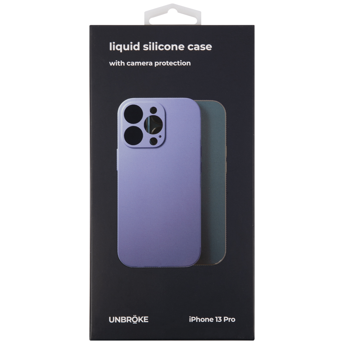 

Чехол накладка UNBROKE liquid silicone case with порт, 20Вт,, Фиолетовый