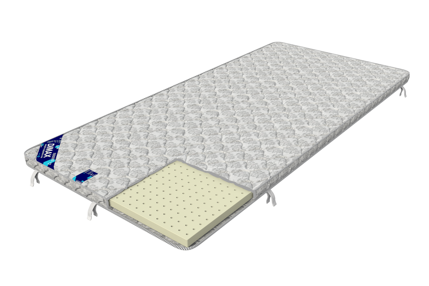 

Матрас ортопедический беспружинный DIMAX МЛ Латекс-4 110х195, МЛ Латекс-4