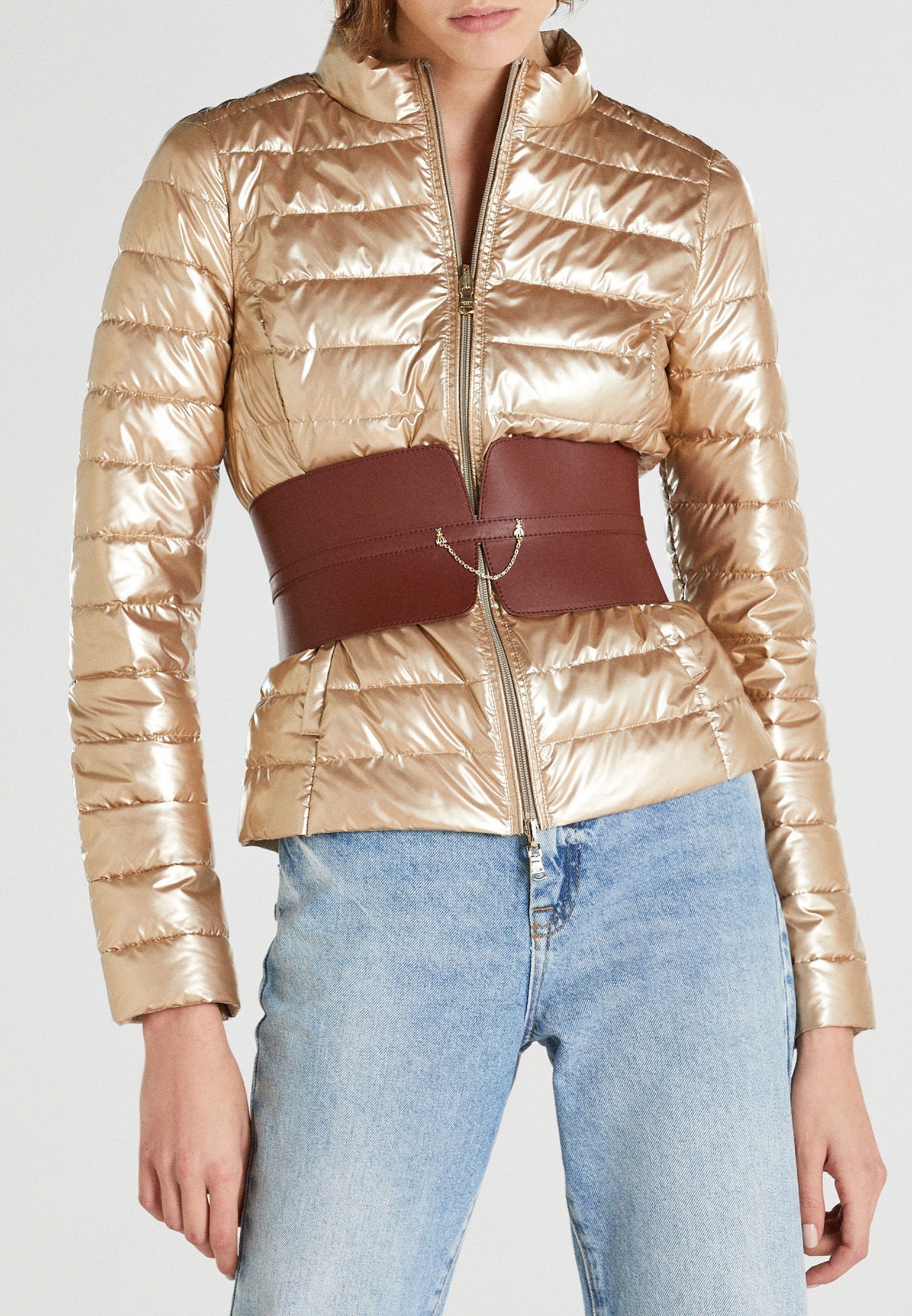 

Куртка женская Patrizia Pepe 125796 бежевая 42 IT, 125796
