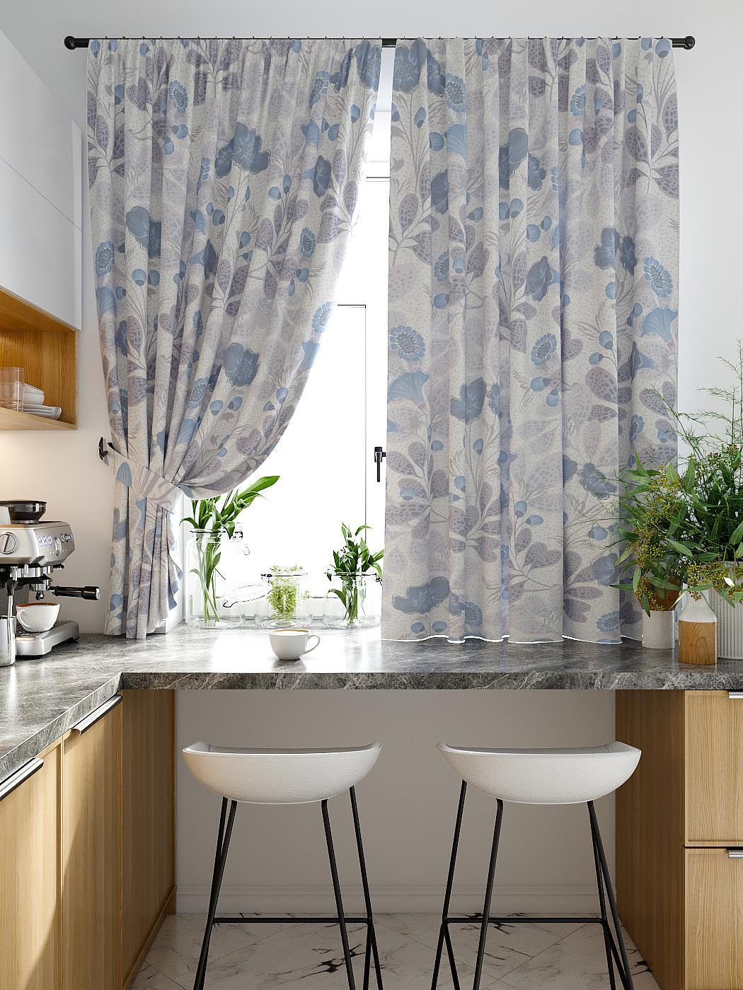 

Комплекты штор AT HOME Ринилон высота 180 см, ширина 150 см, Белый, 920425