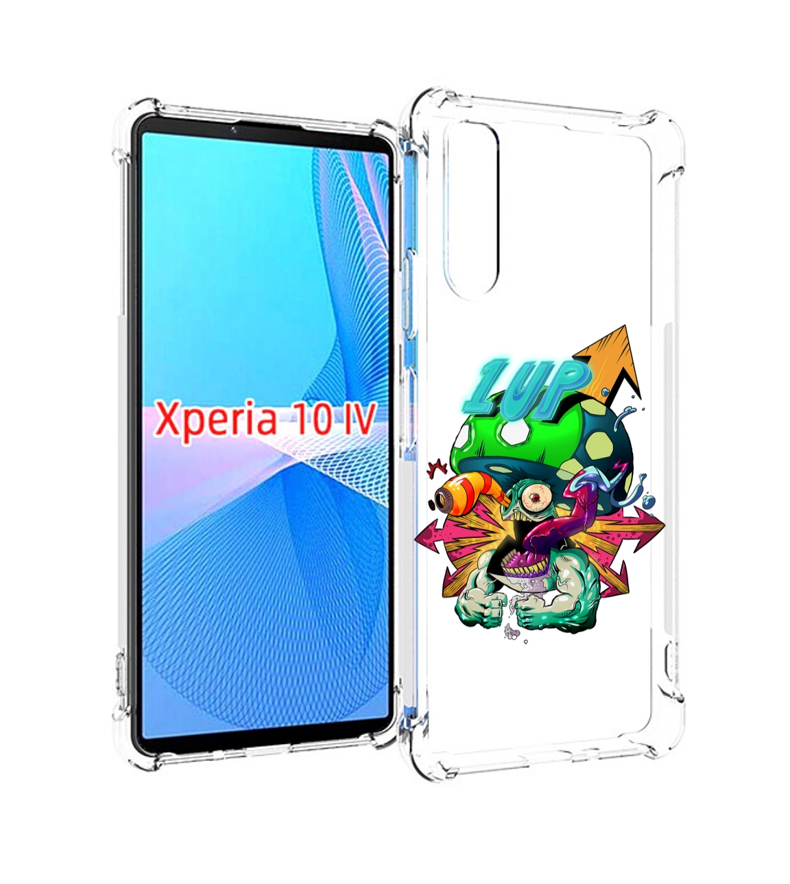 

Чехол MyPads сильный гриб абстракция для Sony Xperia 10 IV (10-4), Прозрачный, Tocco