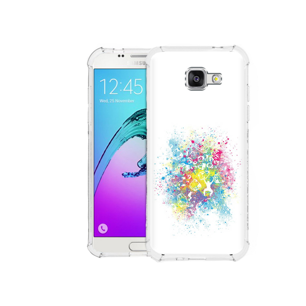 

Чехол MyPads Tocco для Samsung Galaxy A5 (2016) акварель абстракция (PT25252.581.214), Прозрачный, Tocco