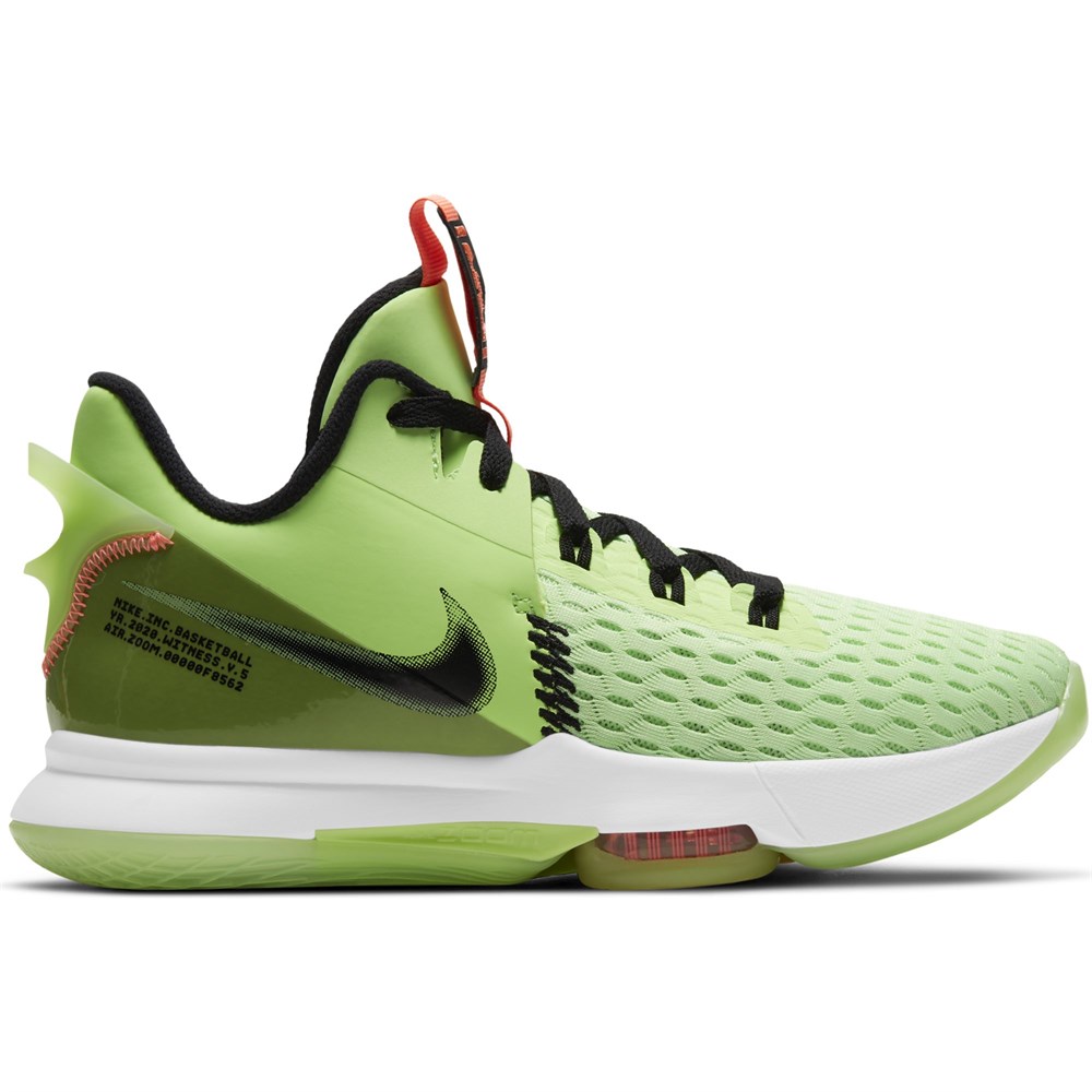 фото Кроссовки мужские nike lebron cq9380 зеленые 8.5 us