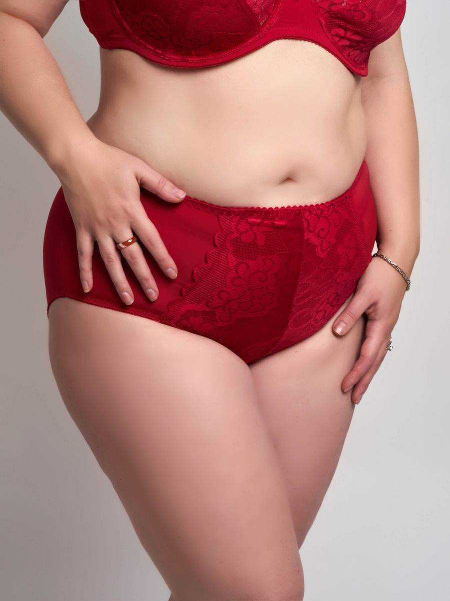 Трусы женские Настроение женщины T00009 красные 3XL 674₽