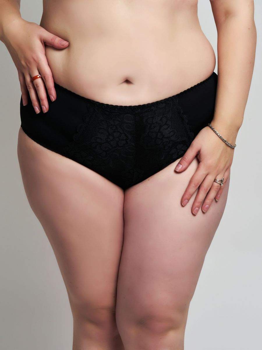 

Трусы женские Настроение женщины T00009 черные 5XL, Черный, T00009