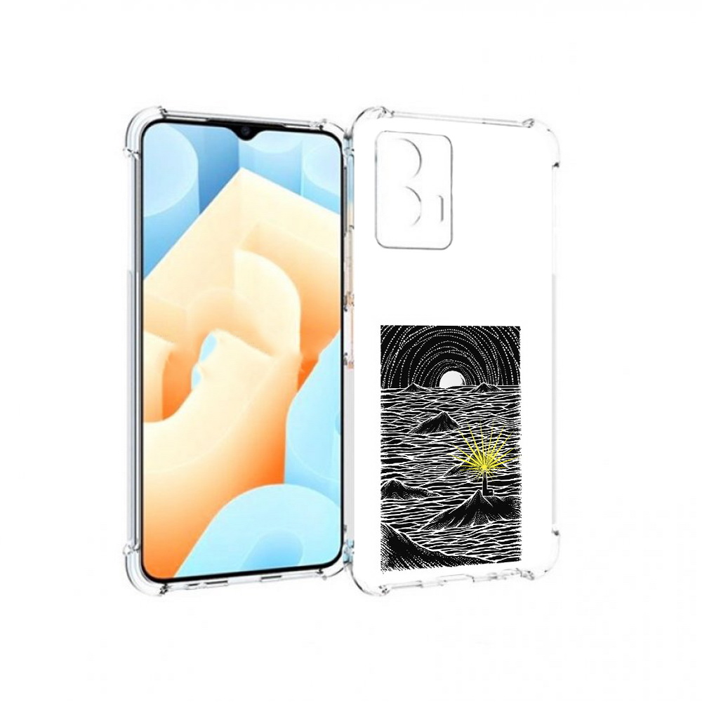 

Чехол MyPads Tocco для Vivo U5 маяк в черно белом море (PT226979.416.460), Прозрачный, Tocco