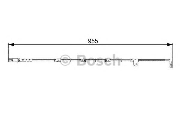 

BOSCH Датчик износа колодок BOSCH 1987473028