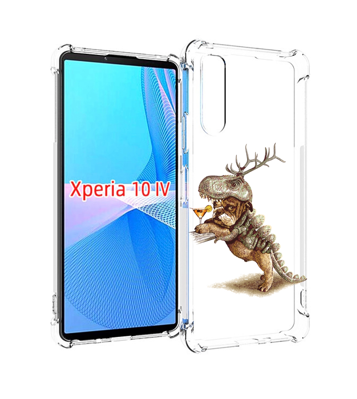 

Чехол MyPads тематическая вечеринка для Sony Xperia 10 IV (10-4), Прозрачный, Tocco