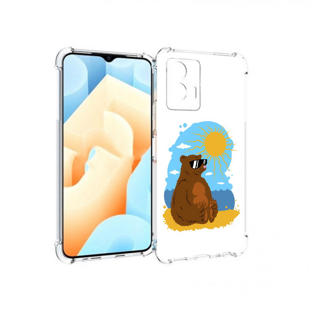 

Чехол MyPads Tocco для Vivo U5 медведь на чиле (PT226979.416.468), Прозрачный, Tocco