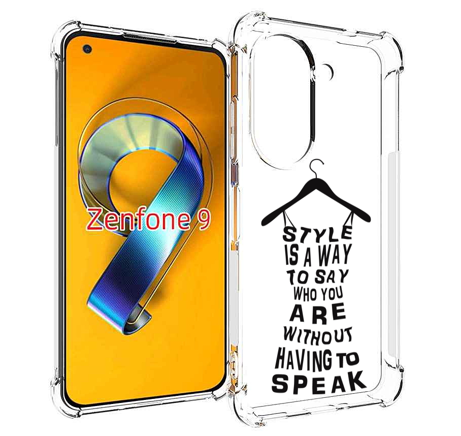 

Чехол MyPads Сарафан-из-слов для Asus Zenfone 9 (AI2202), Прозрачный, Tocco