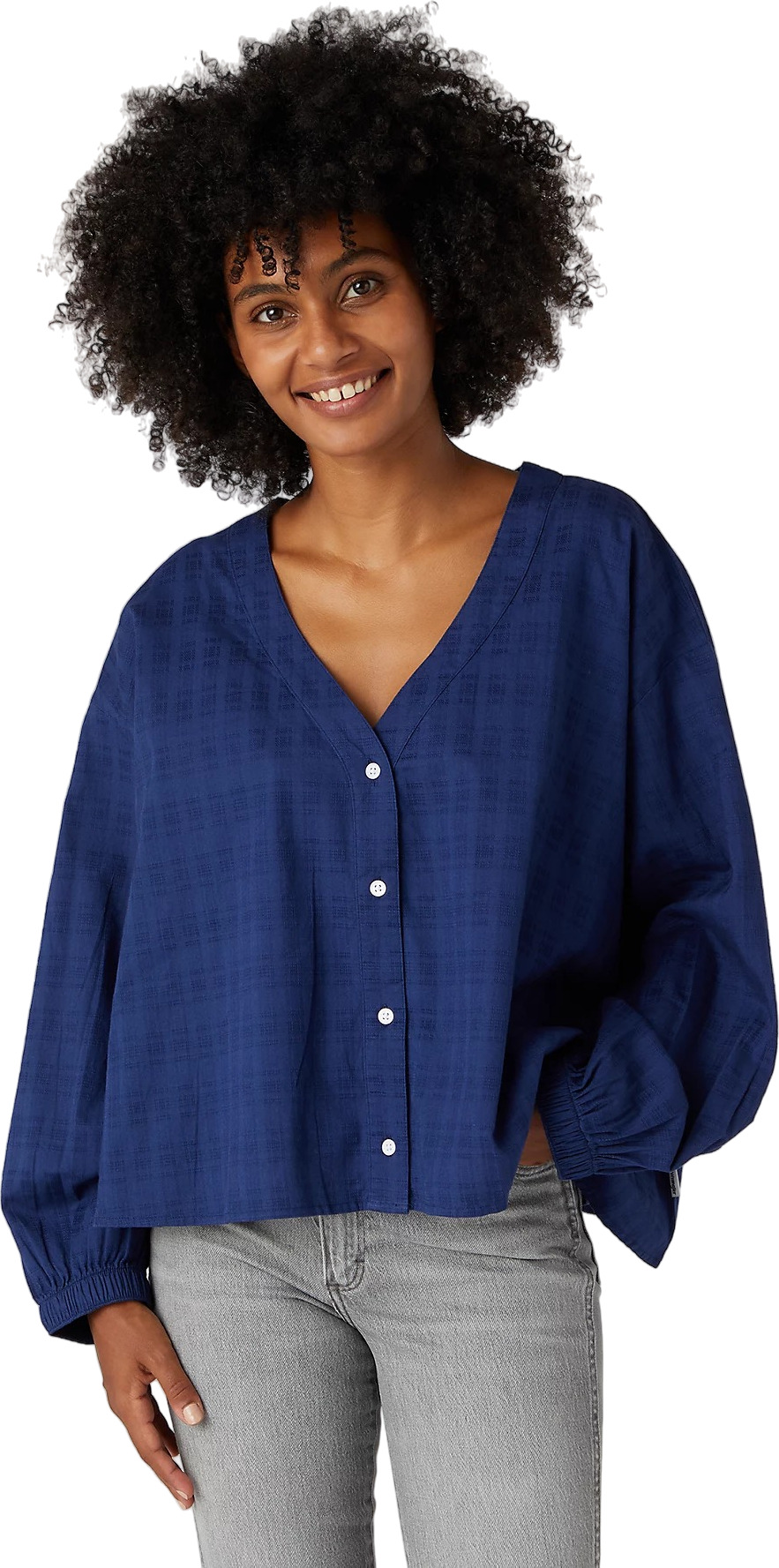 Рубашка женская Women Cottage Shirt Wrangler синяя M