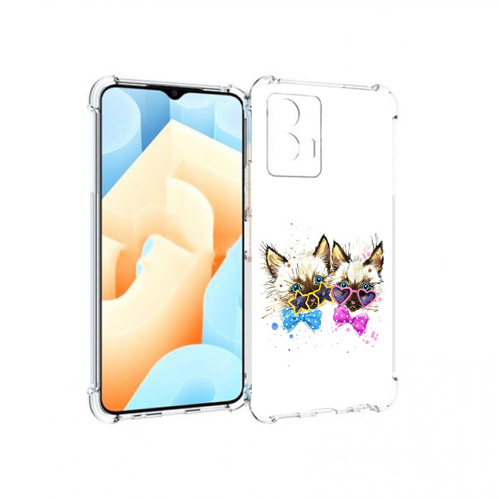 

Чехол MyPads Tocco для Vivo U5 милые котята (PT226979.416.474), Прозрачный, Tocco