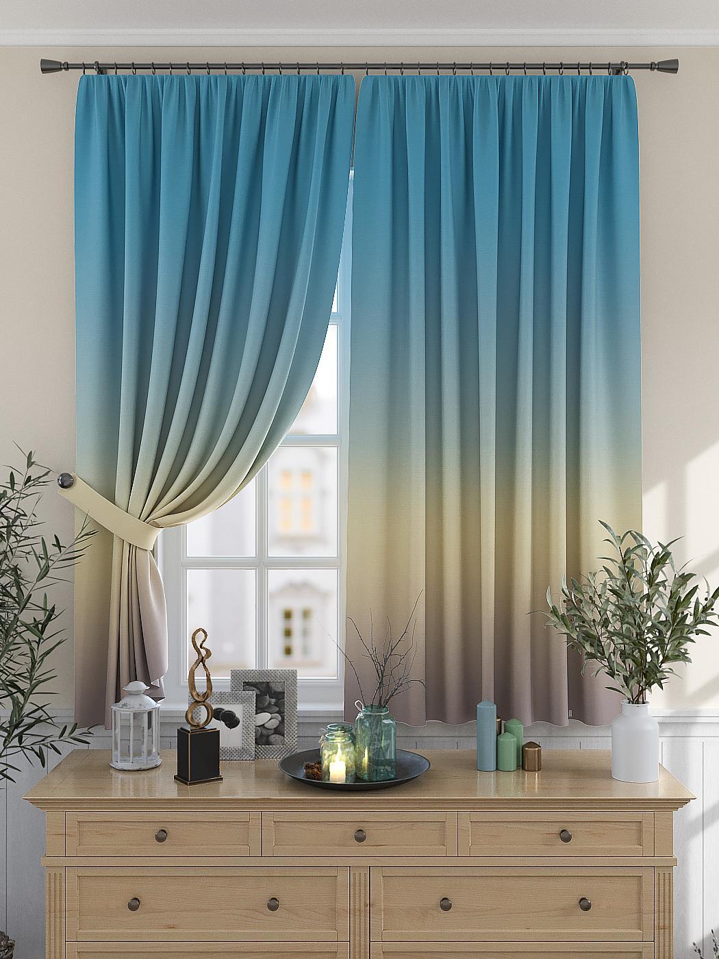 

Комплекты штор AT HOME Ринерис высота 180 см, ширина 150 см, Белый, 925536