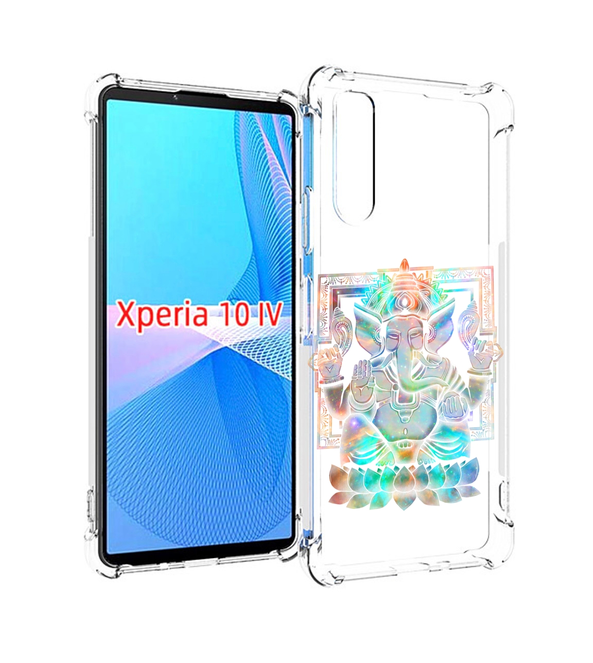

Чехол MyPads умный слон для Sony Xperia 10 IV (10-4), Прозрачный, Tocco
