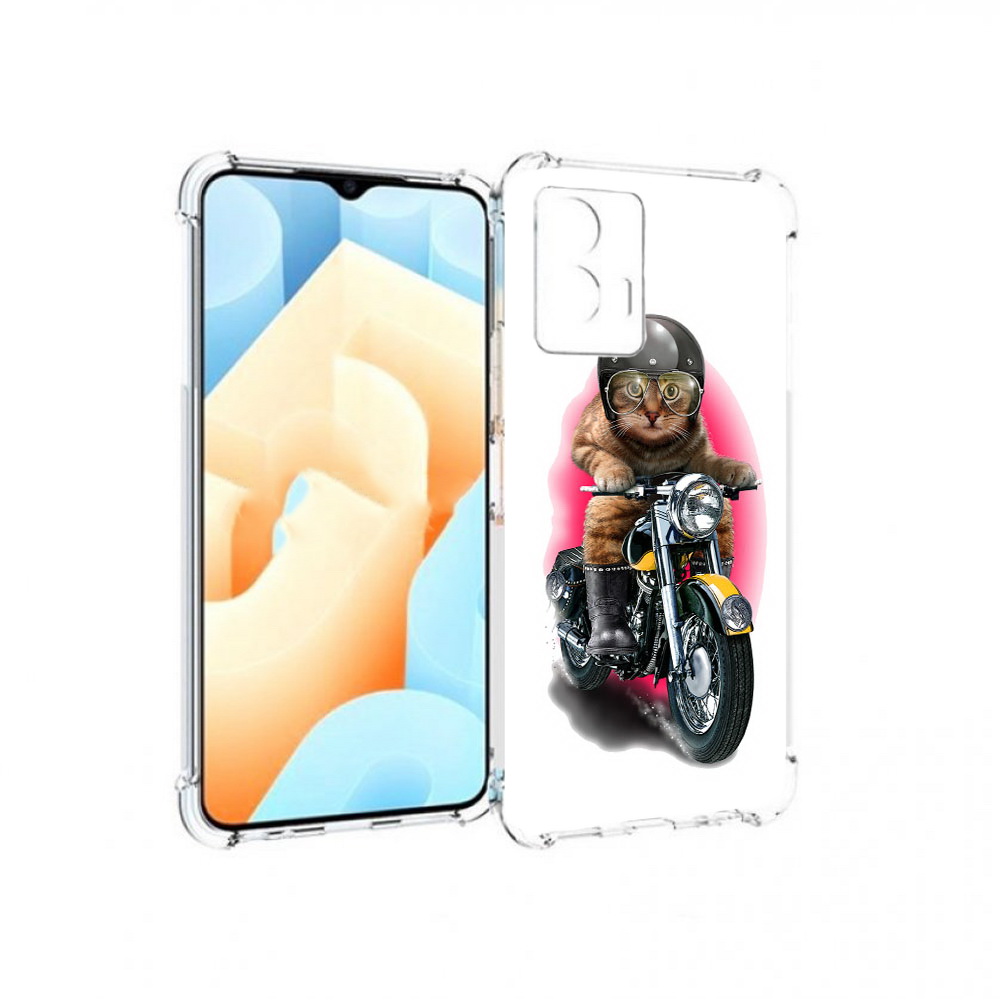 

Чехол MyPads Tocco для Vivo U5 мото-кот (PT226979.416.485), Прозрачный, Tocco