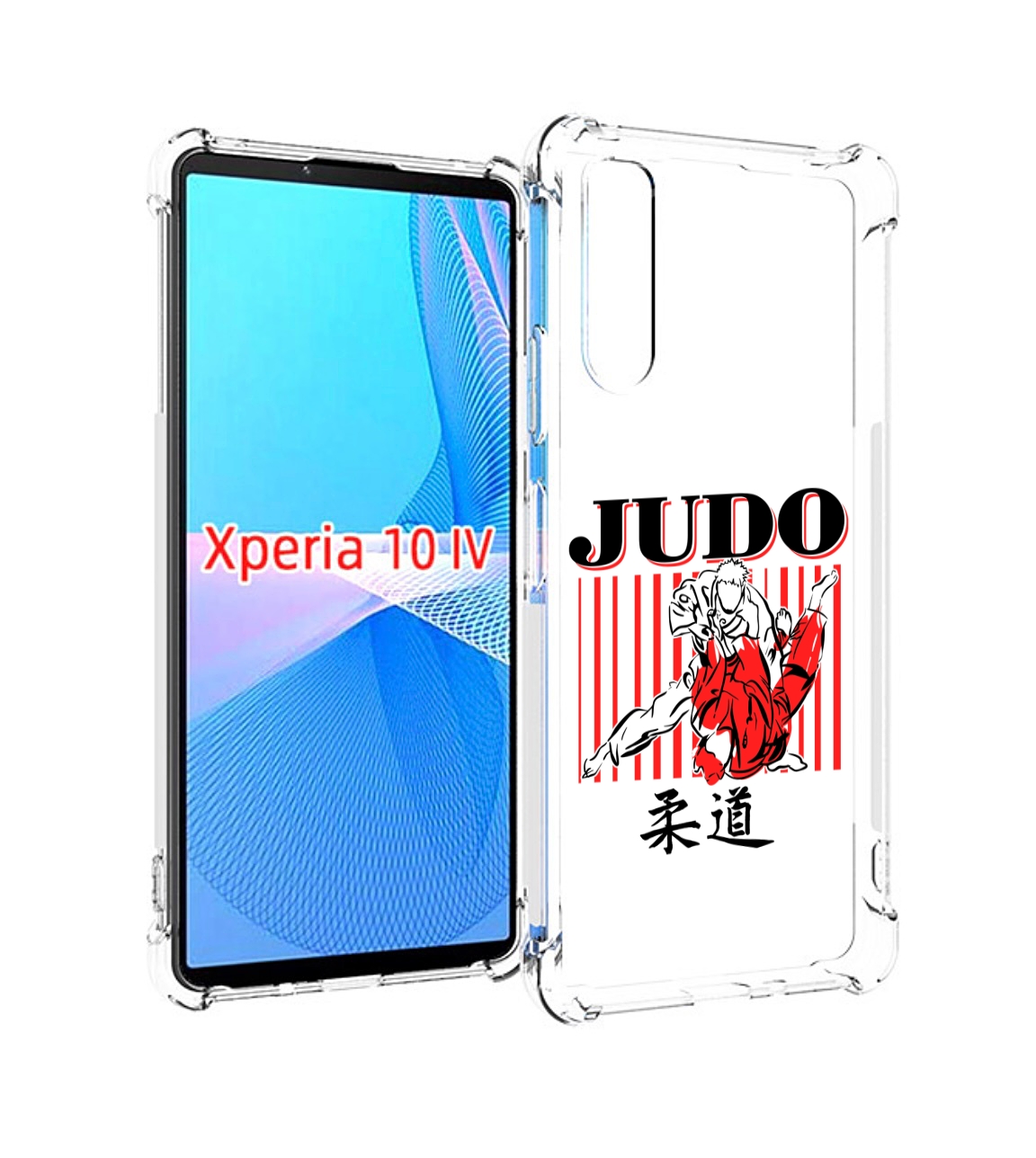 

Чехол MyPads Дзюдо для Sony Xperia 10 IV (10-4), Прозрачный, Tocco