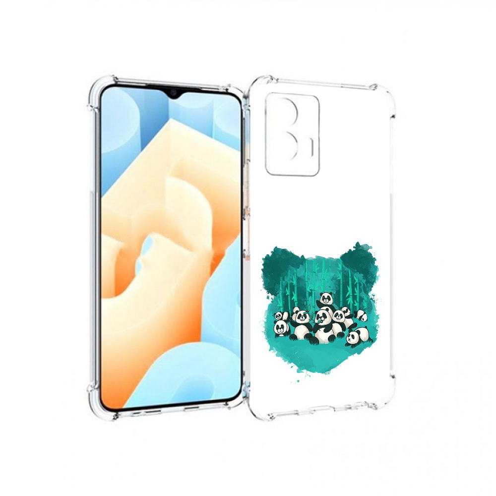 

Чехол MyPads Tocco для Vivo U5 нарисованные панды (PT226979.416.508), Прозрачный, Tocco