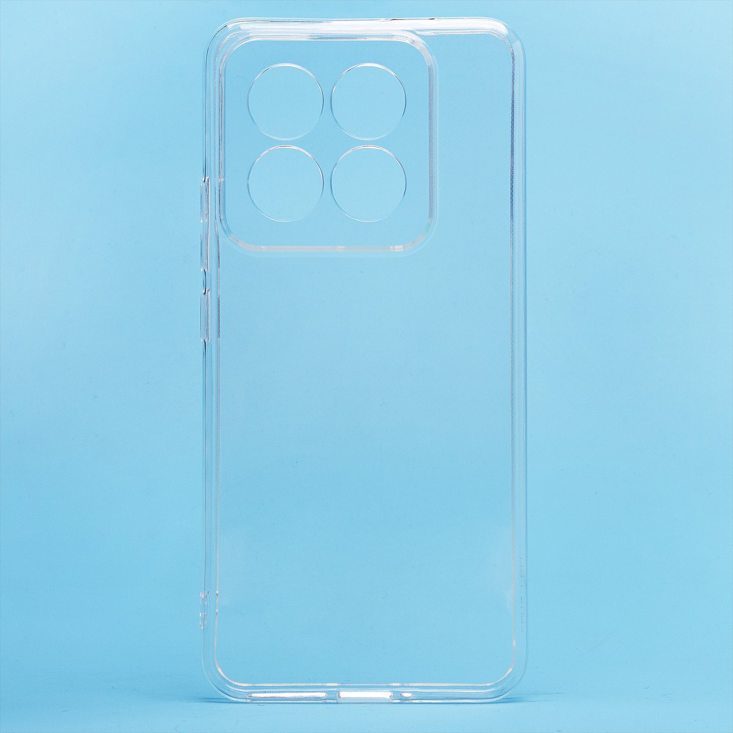 

Чехол для Xiaomi 14 Pro силиконовый ультратонкий <прозрачный>