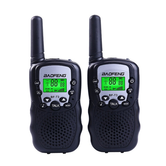 

Портативная рация Baofeng BF-T3, черная (радиус до 2 км), Черный, BF-T3