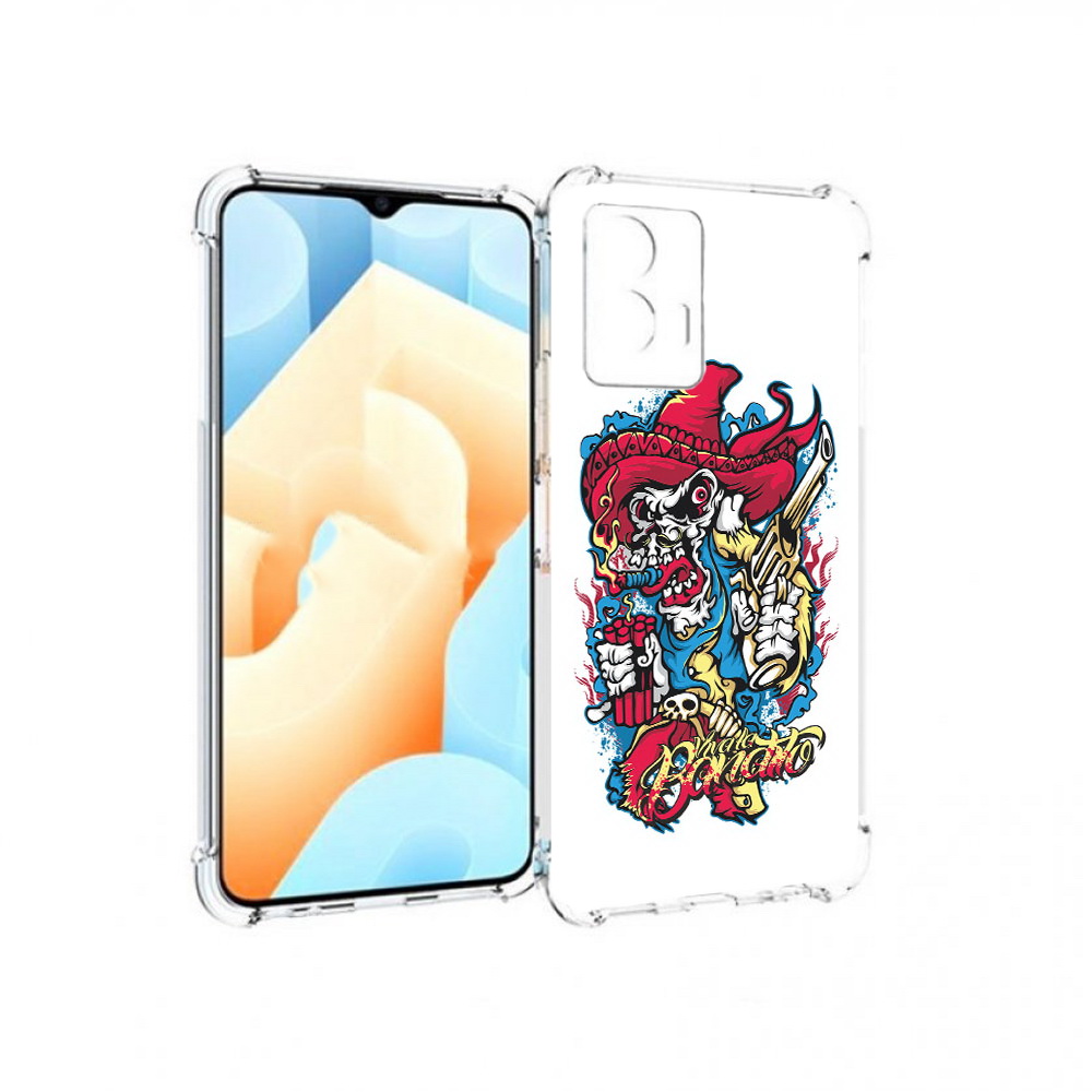 

Чехол MyPads Tocco для Vivo U5 нарисованный скелет с писталетом (PT226979.416.513), Прозрачный, Tocco