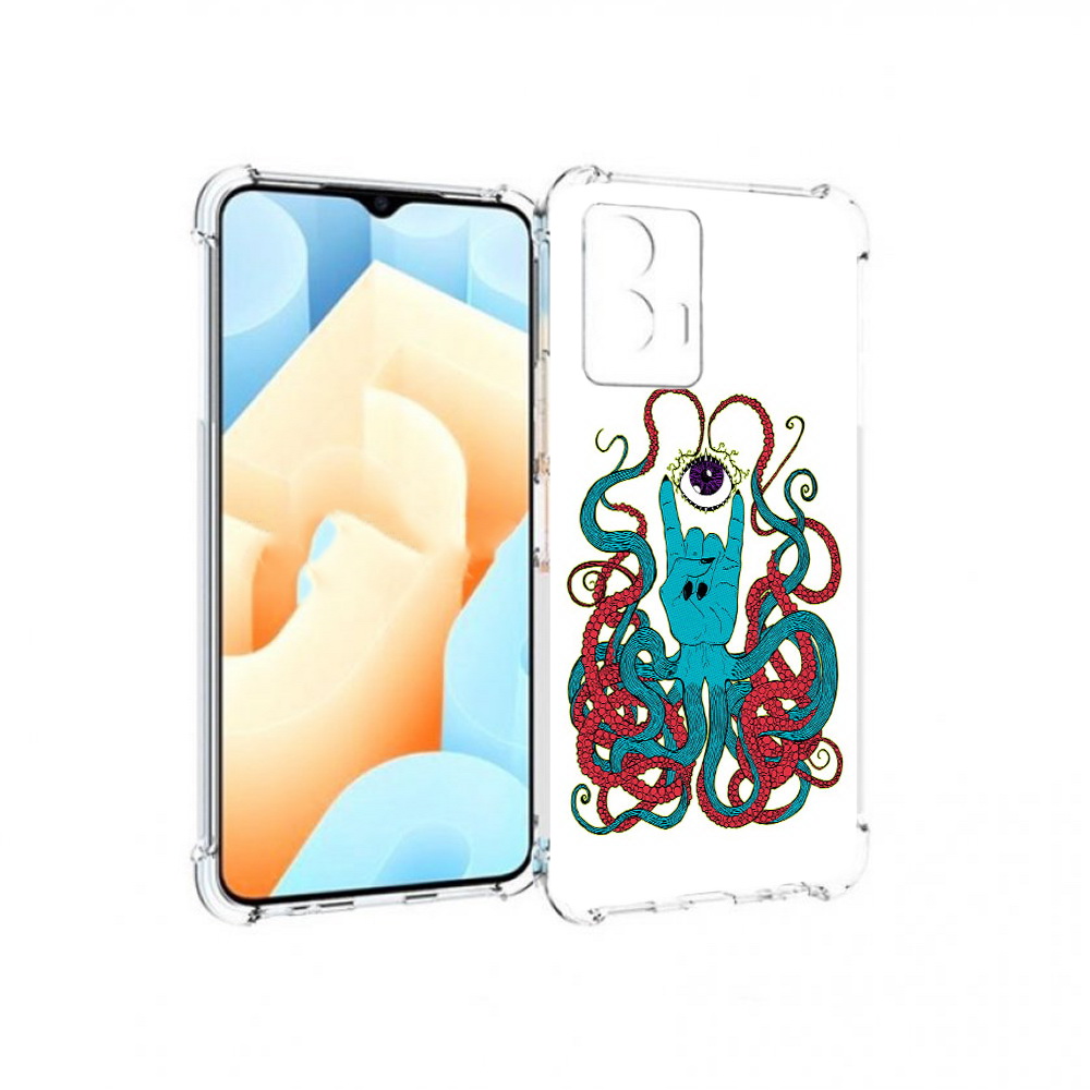 

Чехол MyPads Tocco для Vivo U5 осьминог-рука абстракция (PT226979.416.530), Прозрачный, Tocco