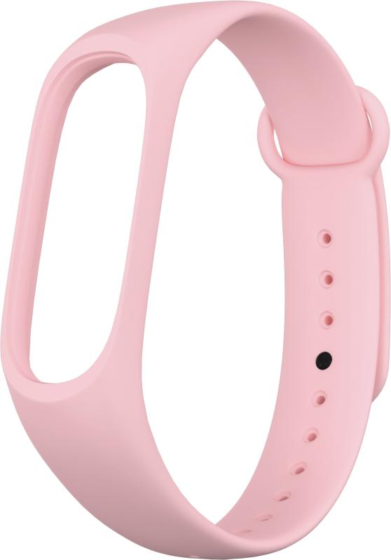 

Ремешок силиконовый GSMIN для Xiaomi Mi Band 5 (Бледно-розовый)