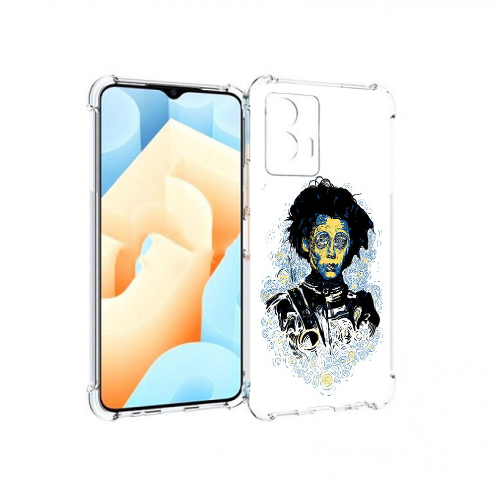 

Чехол MyPads Tocco для Vivo U5 парень черно-белый абстракция (PT226979.416.535), Прозрачный, Tocco