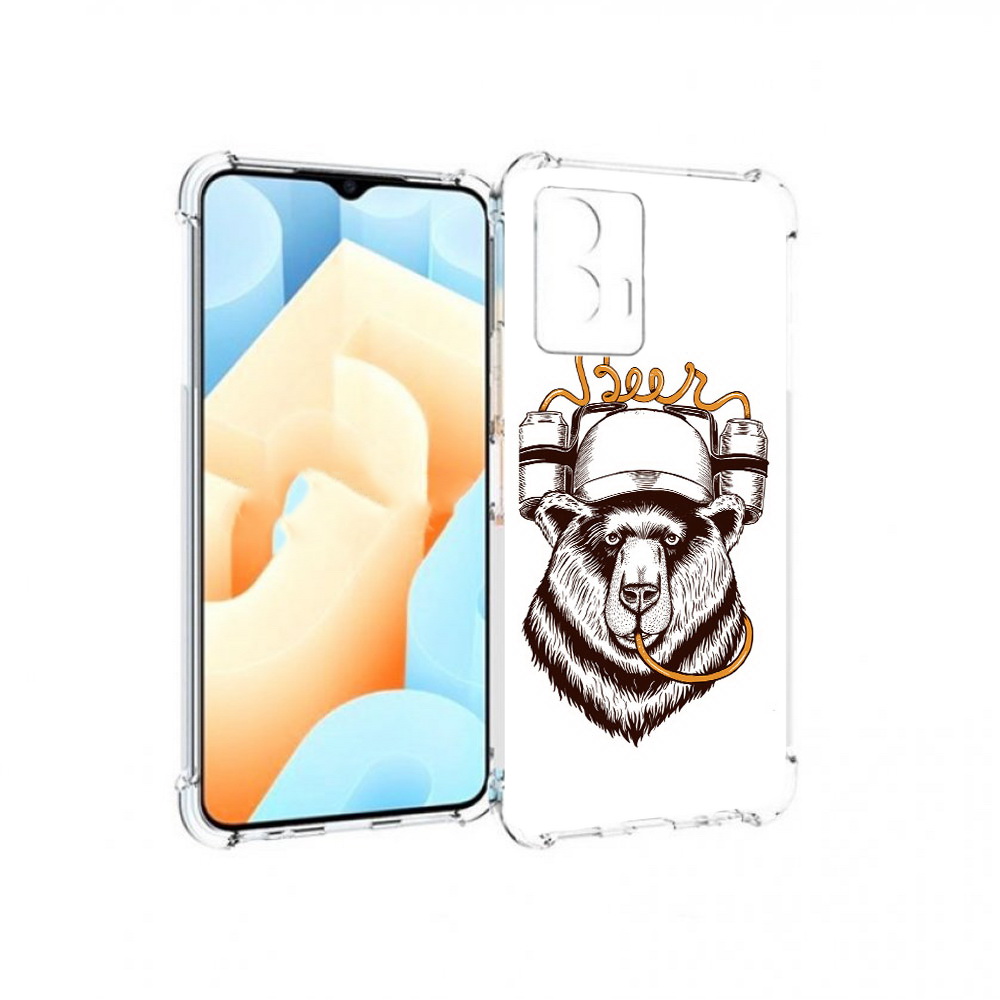 

Чехол MyPads Tocco для Vivo U5 пивной медведь (PT226979.416.538), Прозрачный, Tocco