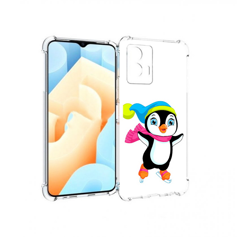 

Чехол MyPads Tocco для Vivo U5 пингвин на коньках (PT226979.416.540), Прозрачный, Tocco
