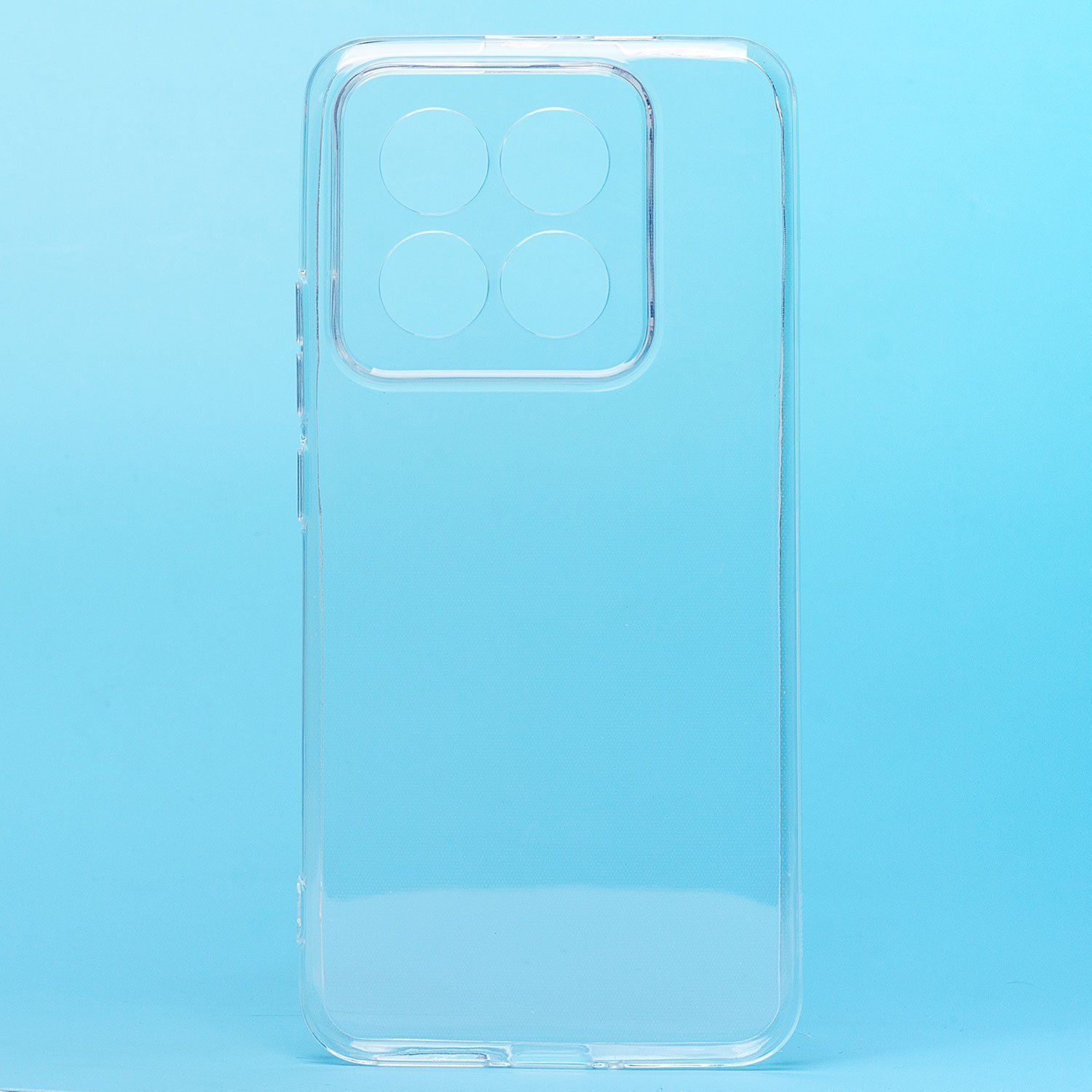 

Чехол для Xiaomi 14 Pro силиконовый (0,9 mm) <прозрачный>
