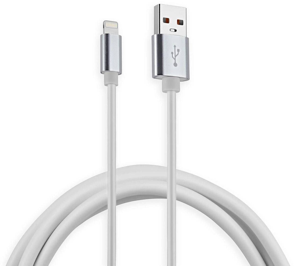 

Кабель Buro USB - Lightning, 1 А, 1 м, белый (bhp ret lght-w)