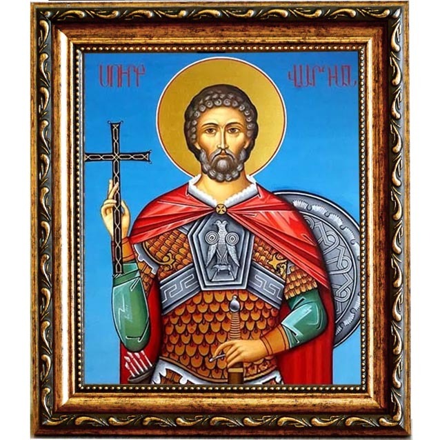 

Вардан Мамиконян великомученик. Икона на холсте.