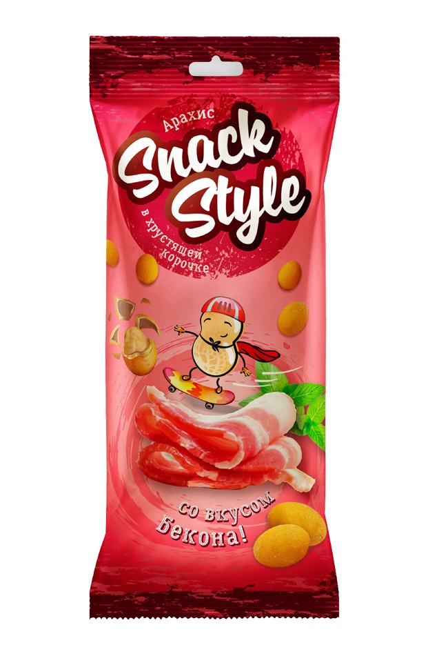 

Арахис Snack Style бекон в хрустящей корочке 60 г