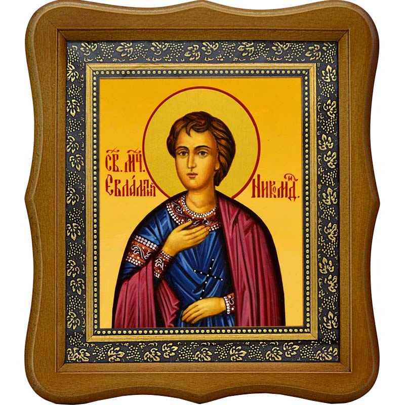 

Евлампий Никомидийский мученик. Икона на холсте.
