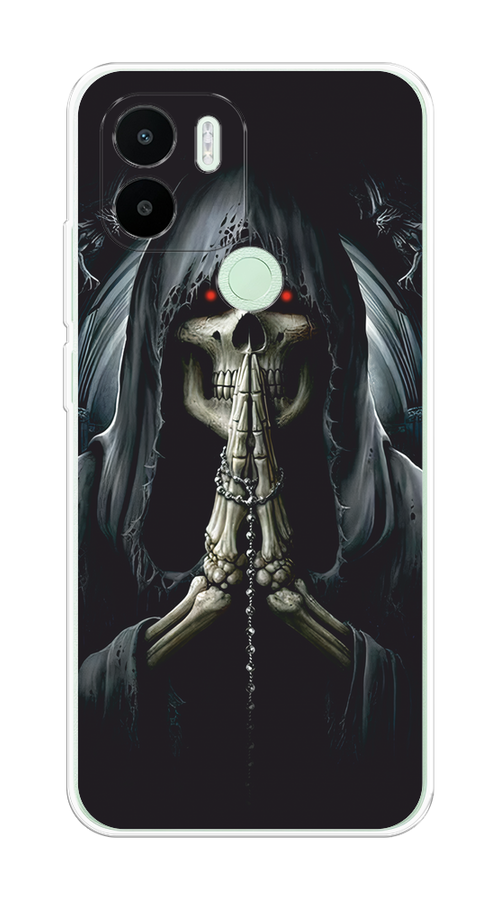 

Чехол на Xiaomi Redmi A1+/Redmi A2+, Poco C51/C50 "Молитва", Серый, 316750-1