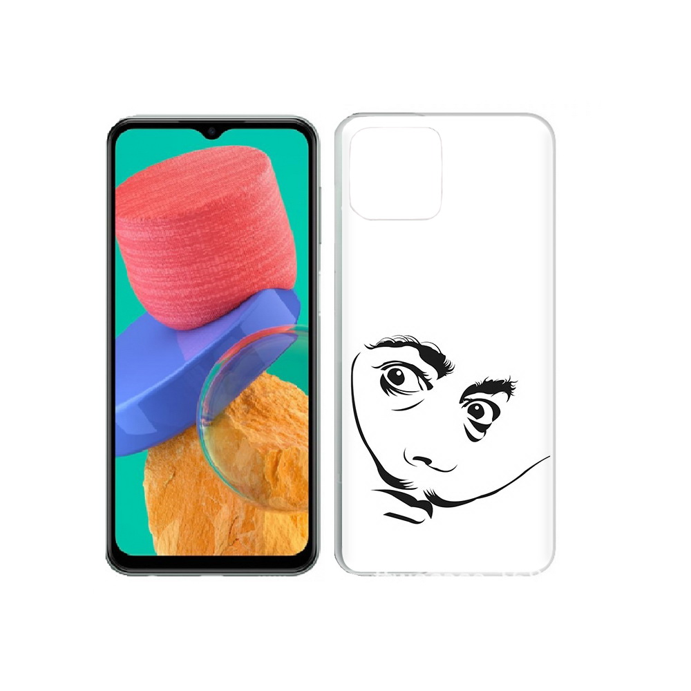 

Чехол MyPads Tocco для Samsung Galaxy M33 мужчина с длинными усами (PT227322.603.487), Прозрачный, Tocco