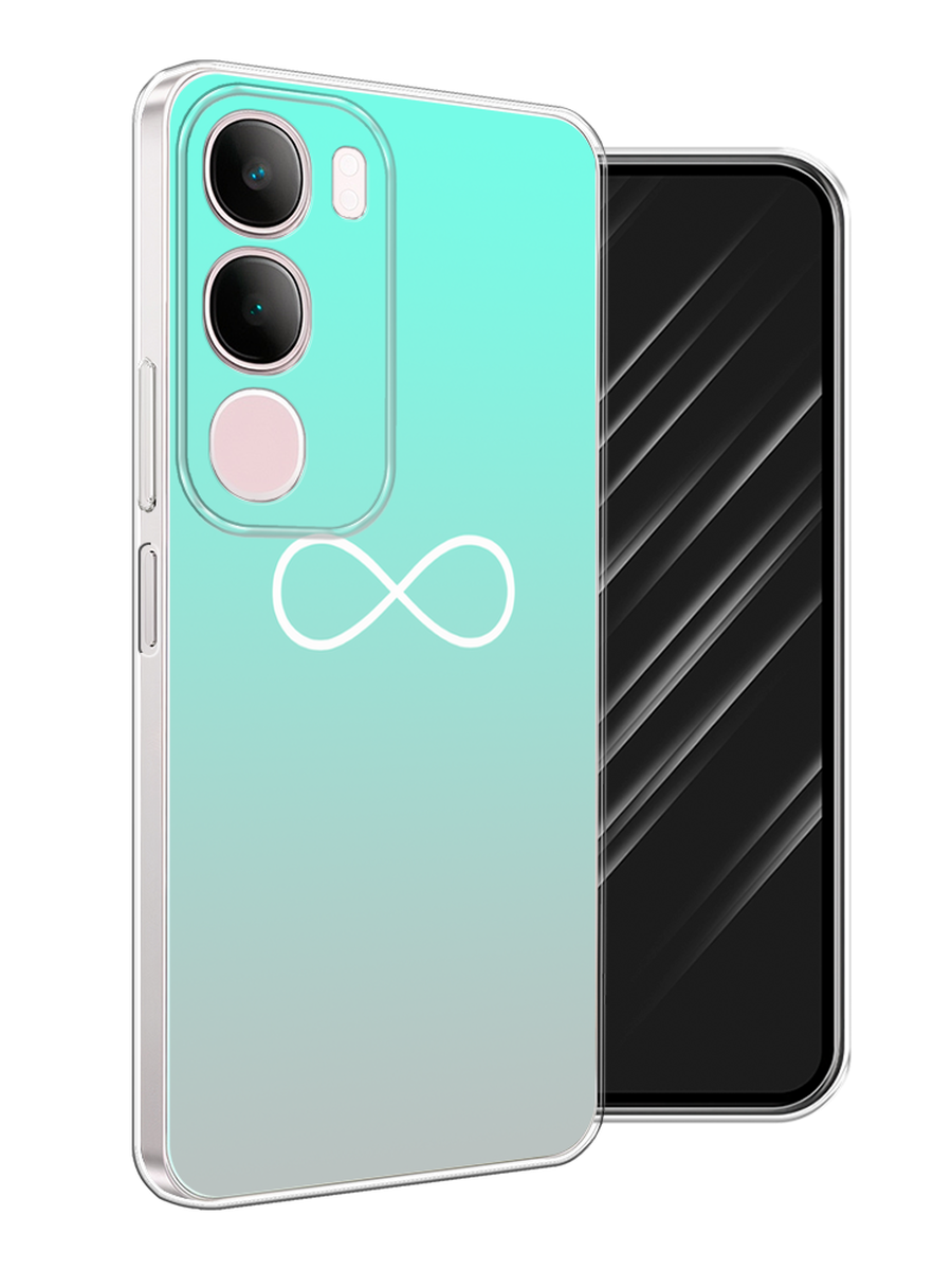 

Чехол Awog на Vivo Y19s "Бесконечность от Тиффани", Бирюзовый, 2612350-1