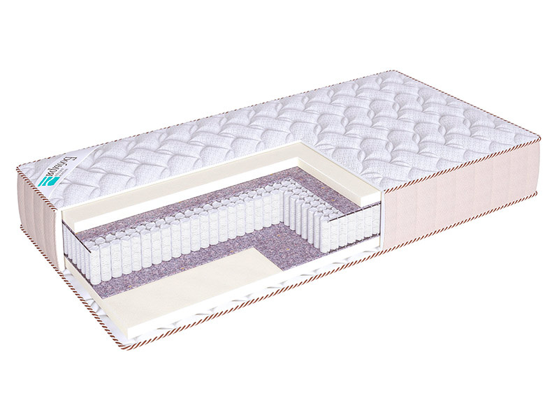

Матрас ортопедический Доктор Бобырь B3 S1200 Roll 95х195 23 см, Белый, B3 S1200 Roll