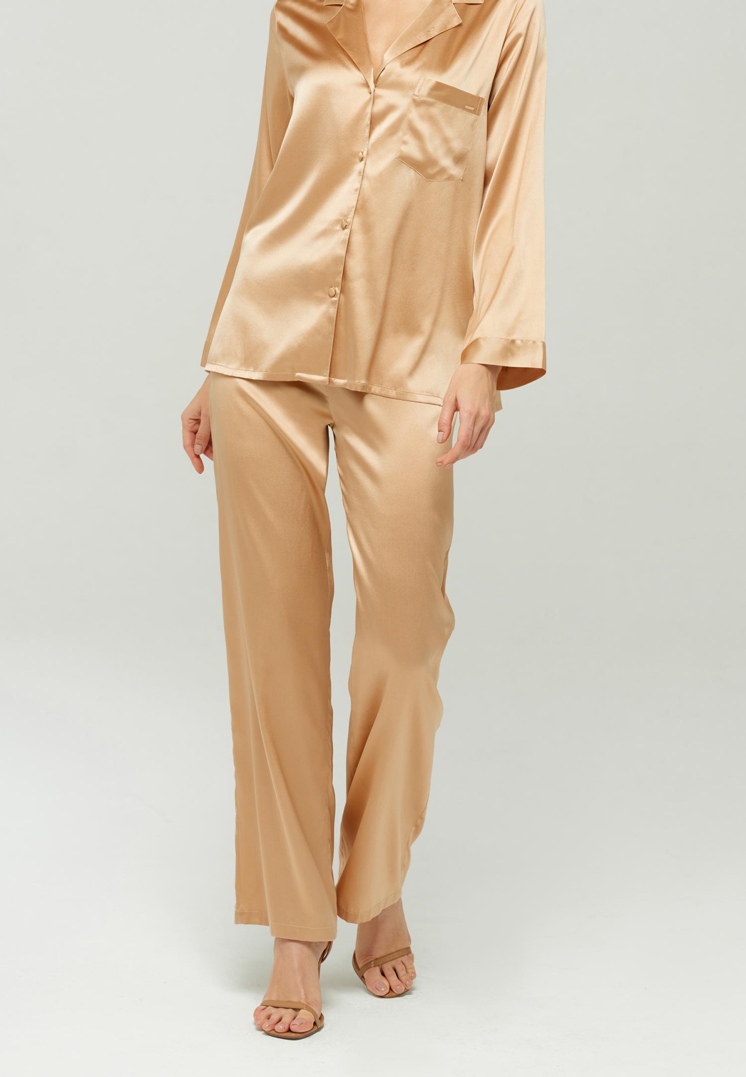 

Брюки женские MARC & ANDRÉ S22-00SS110 золотистые 42, S22-00SS110