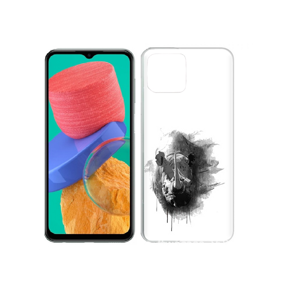 

Чехол MyPads Tocco для Samsung Galaxy M33 носорог (PT227322.603.523), Прозрачный, Tocco