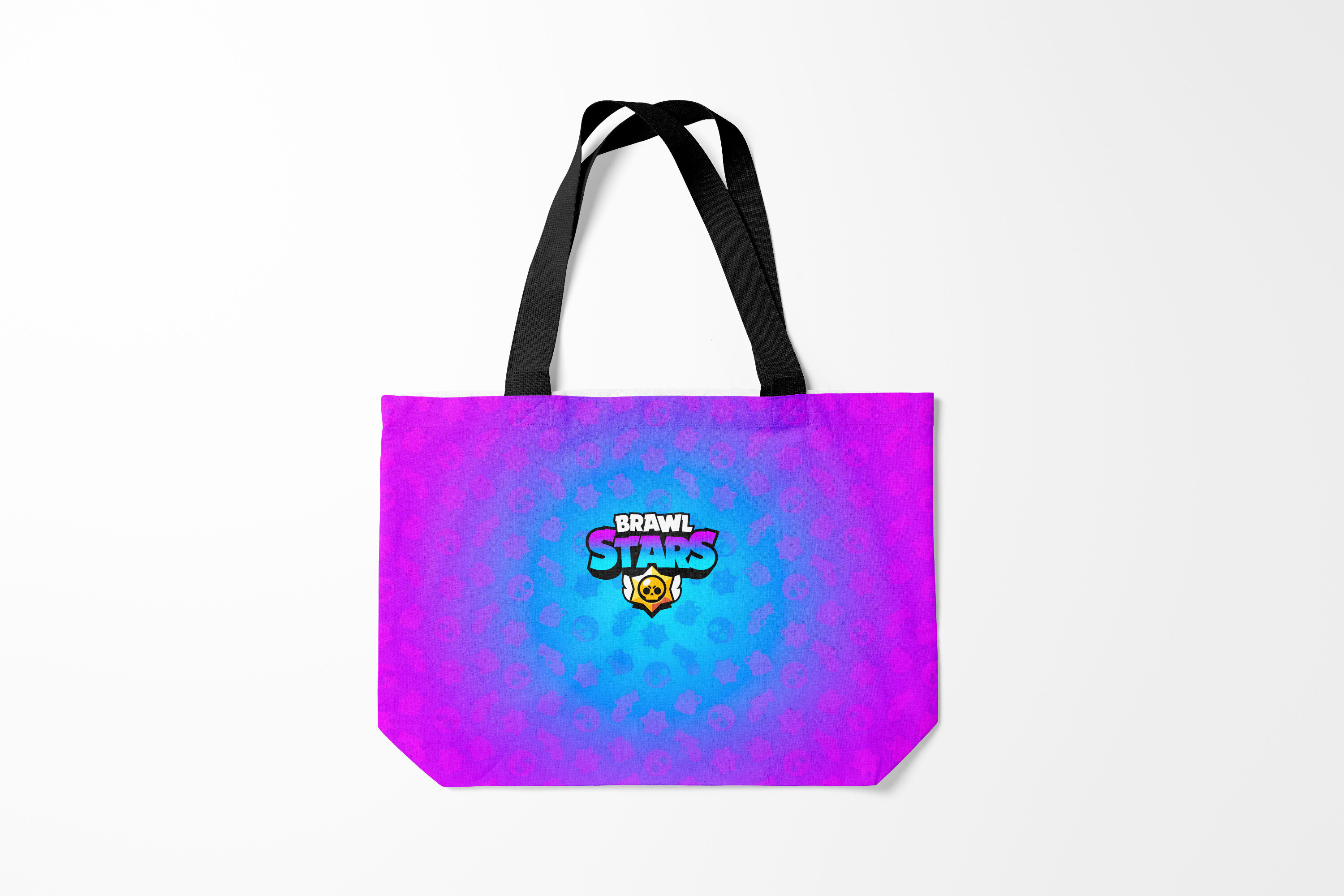 

Сумка шoппер унисекс Burnettie Brawl Stars, фиолетовый, Brawl Stars