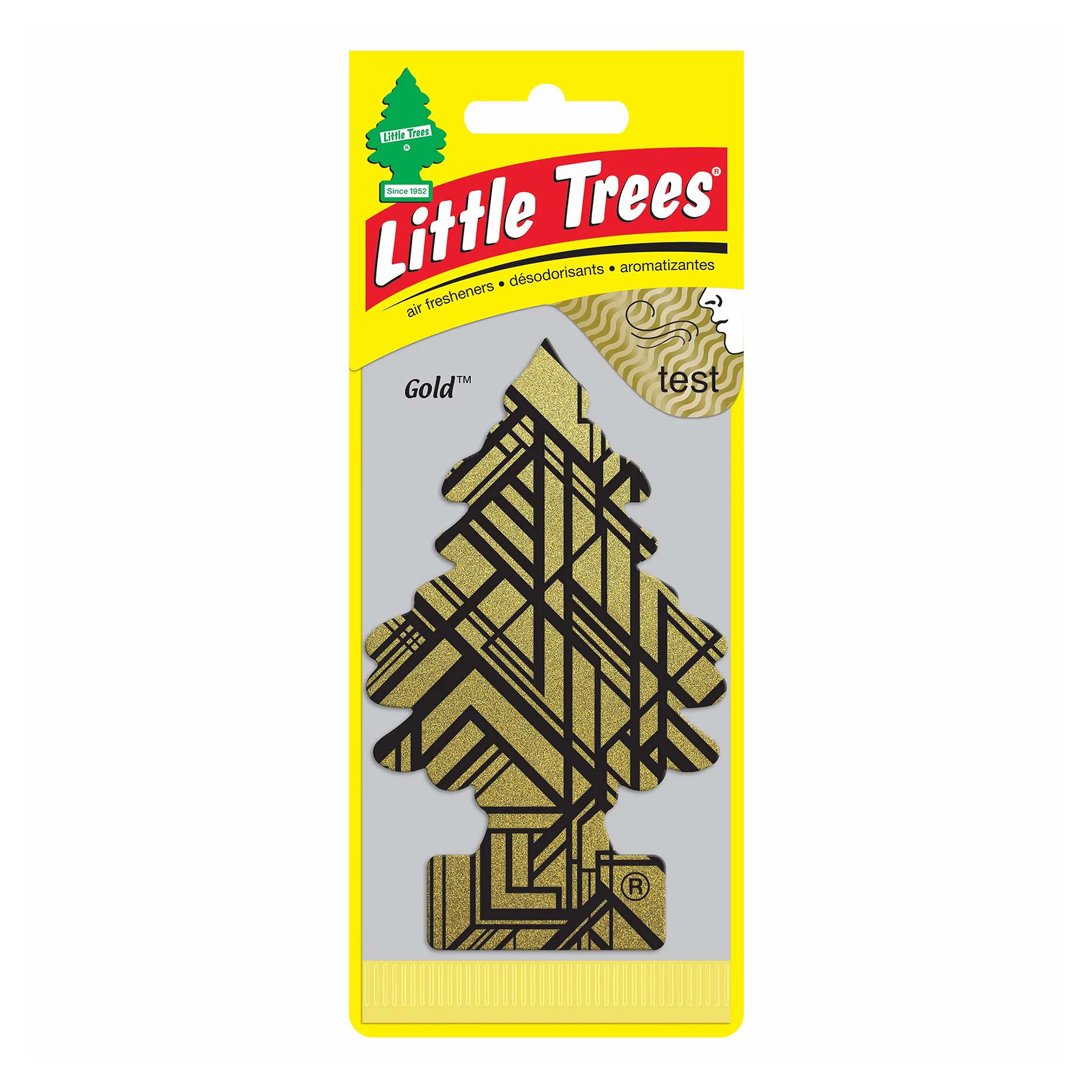 

Ароматизатор в машину LITTLE TREES Gold Ваниль, Золотистый